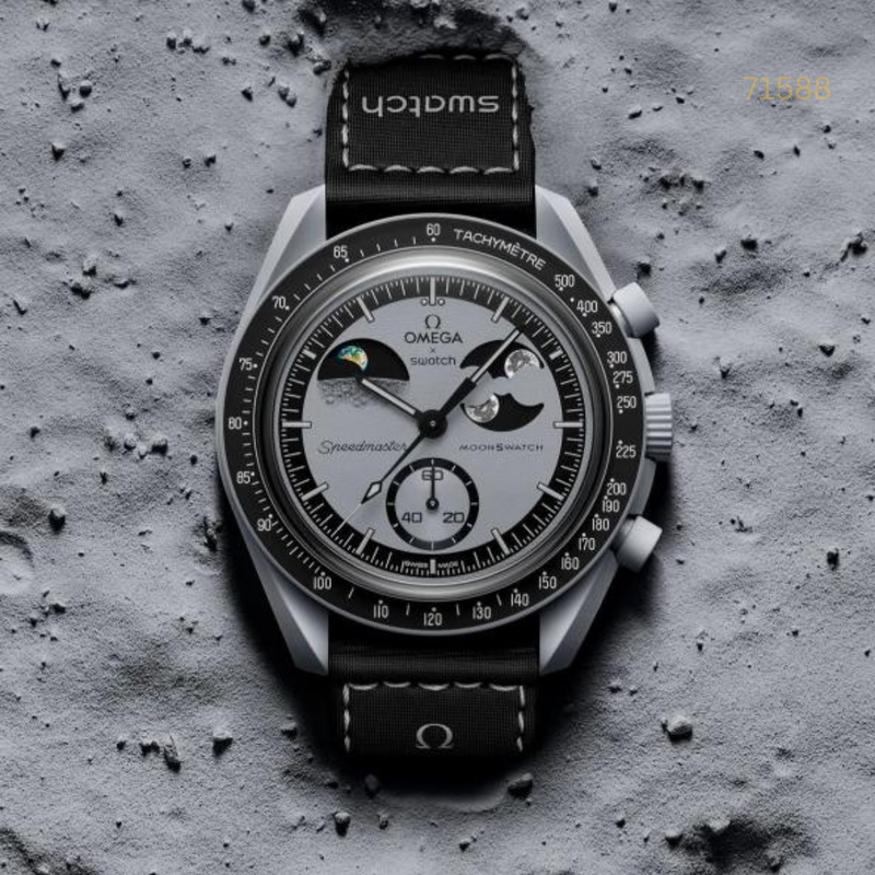 TW-110056A-2025 S" Watch Grey & Blue Color Series Watch.